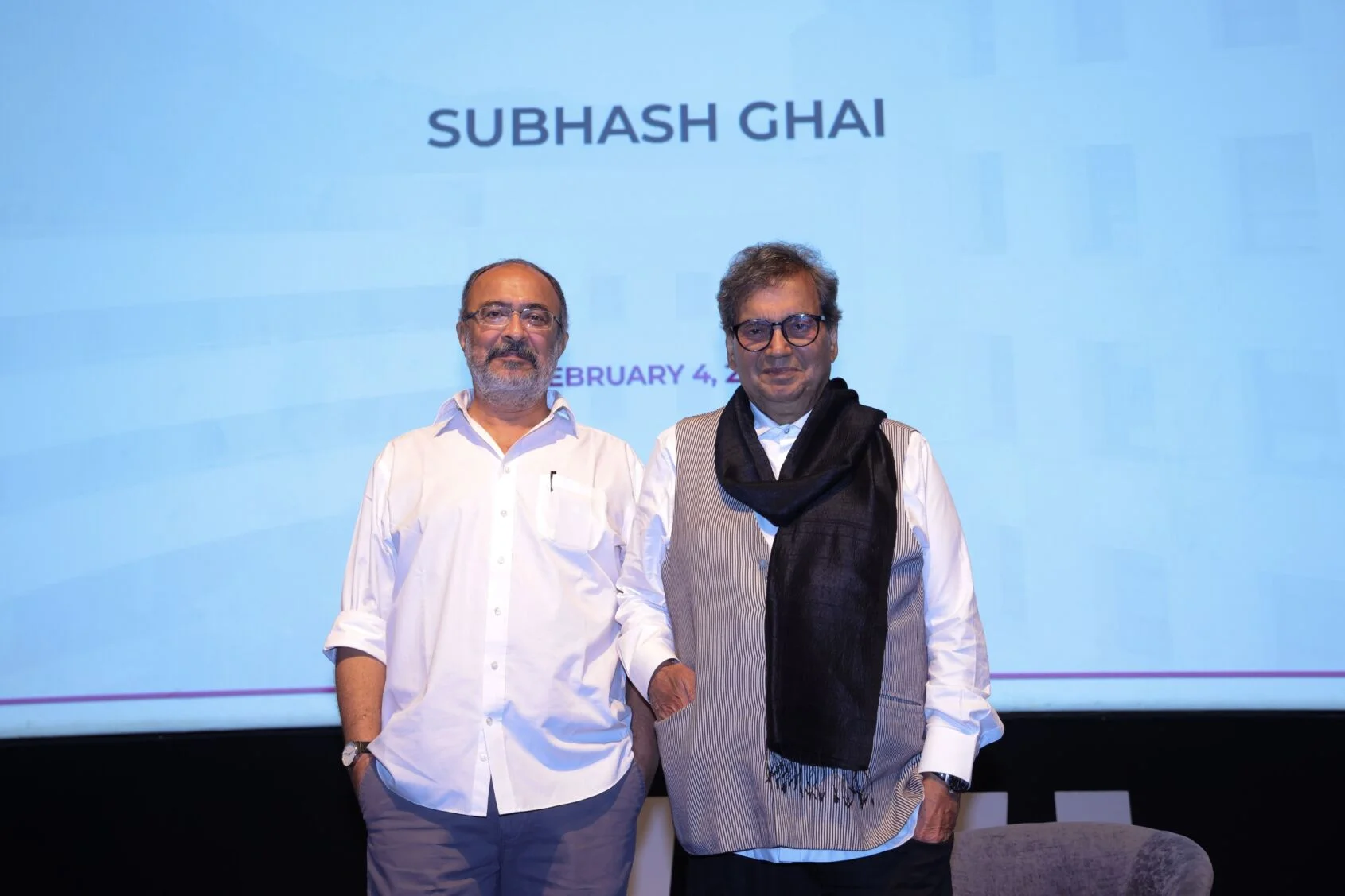 Anjum Rajabali with Subhash Ghai 5 DAY Screenwriting Workshop