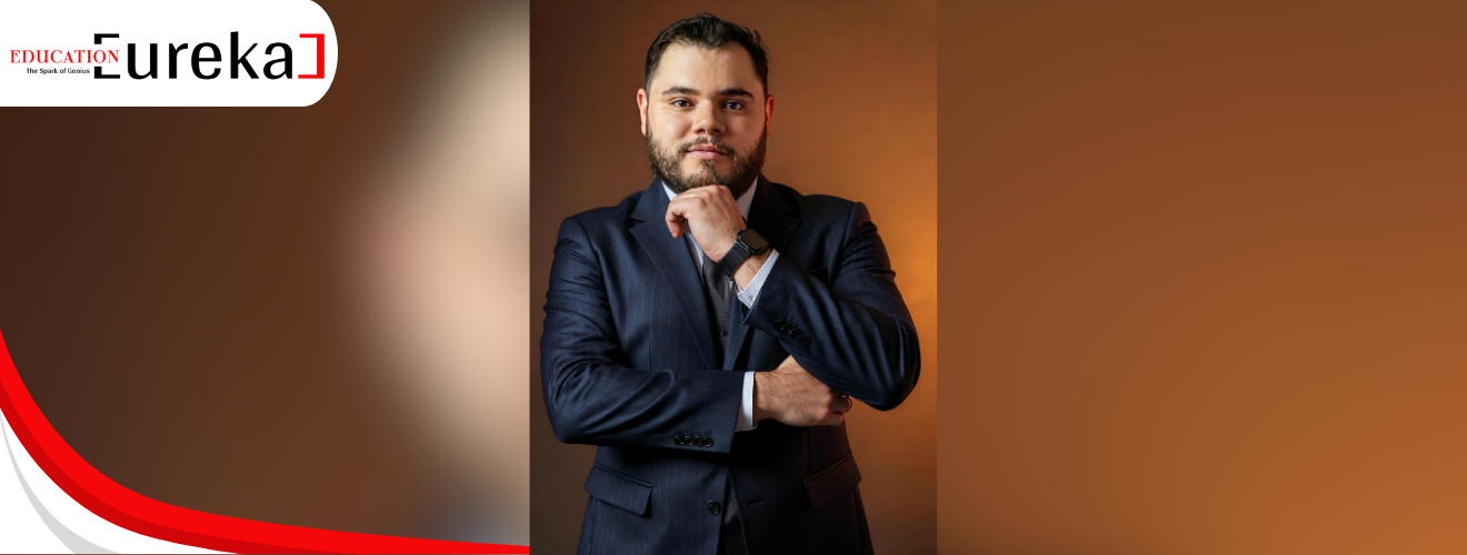 Bryan Jimenez Moya in a professional portrait, recognized among Costa Rica’s Top 5 Executive Coaches of 2025 by Education Eureka magazine.